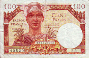 100 francs Trésor Français type 1947