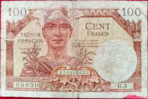 100 francs Trésor Français type 1947