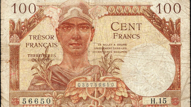 100 francs Trésor Français type 1947