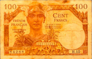 100 francs Trésor Français type 1947