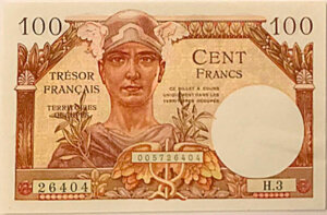 100 francs Trésor Français type 1947