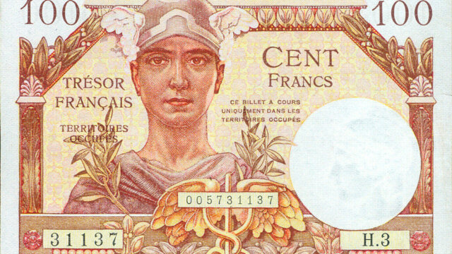 100 francs Trésor Français type 1947