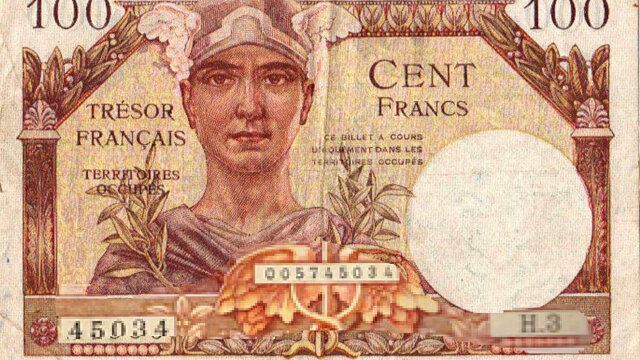 100 francs Trésor Français type 1947