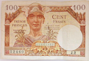 100 francs Trésor Français type 1947