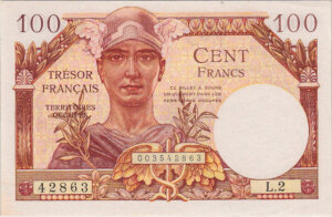 100 francs Trésor Français type 1947