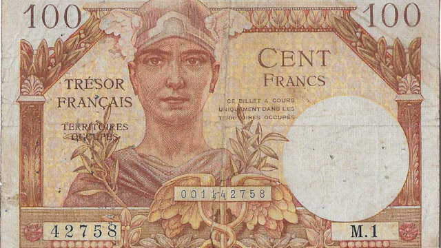 100 francs Trésor Français type 1947