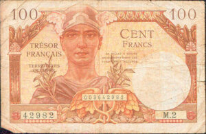 100 francs Trésor Français type 1947