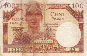 100 francs Trésor Français type 1947