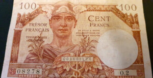 100 francs Trésor Français type 1947