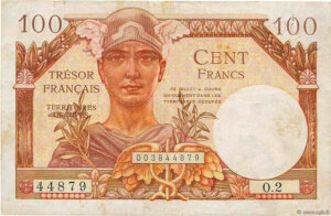 100 francs Trésor Français type 1947