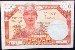 100 francs Trésor Français type 1947