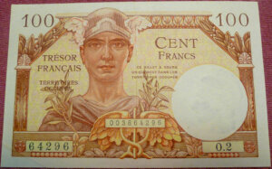 100 francs Trésor Français type 1947