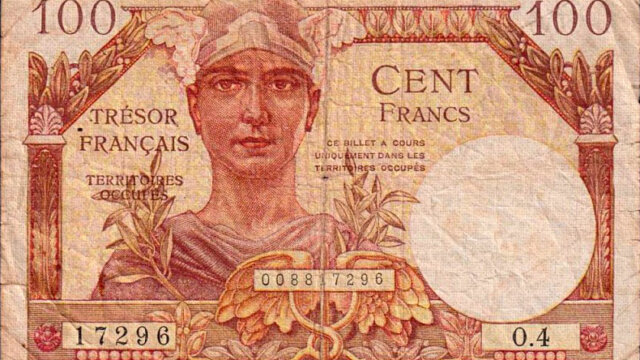 100 francs Trésor Français type 1947