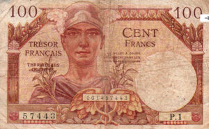 100 francs Trésor Français type 1947