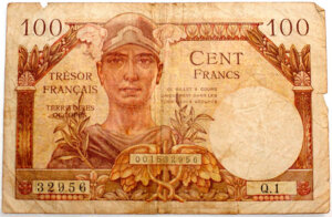 100 francs Trésor Français type 1947