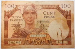 100 francs Trésor Français type 1947