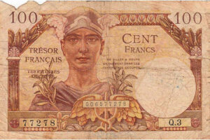 100 francs Trésor Français type 1947