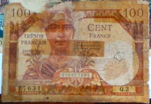 100 francs Trésor Français type 1947