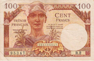 100 francs Trésor Français type 1947