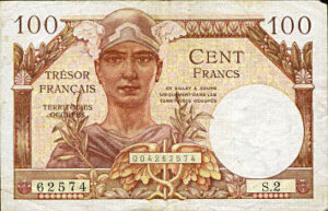 100 francs Trésor Français type 1947