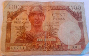 100 francs Trésor Français type 1947