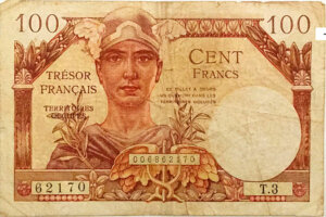 100 francs Trésor Français type 1947