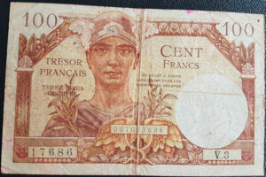 100 francs Trésor Français type 1947