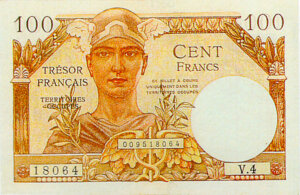 100 francs Trésor Français type 1947