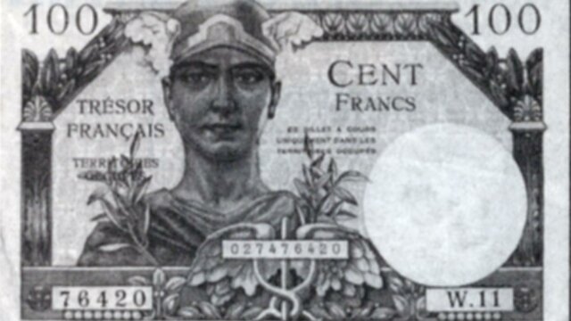 100 francs Trésor Français type 1947