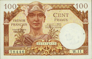 100 francs Trésor Français type 1947