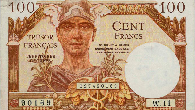 100 francs Trésor Français type 1947