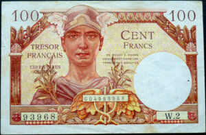 100 francs Trésor Français type 1947