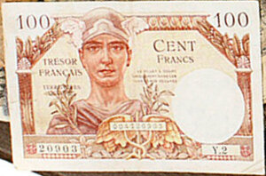 100 francs Trésor Français type 1947