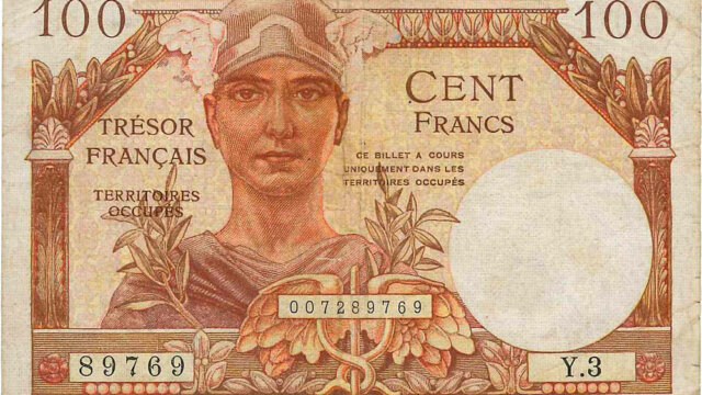 100 francs Trésor Français type 1947