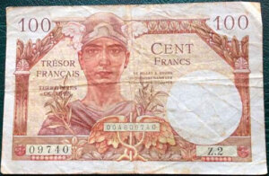 100 francs Trésor Français type 1947