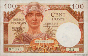 100 francs Trésor Français type 1947