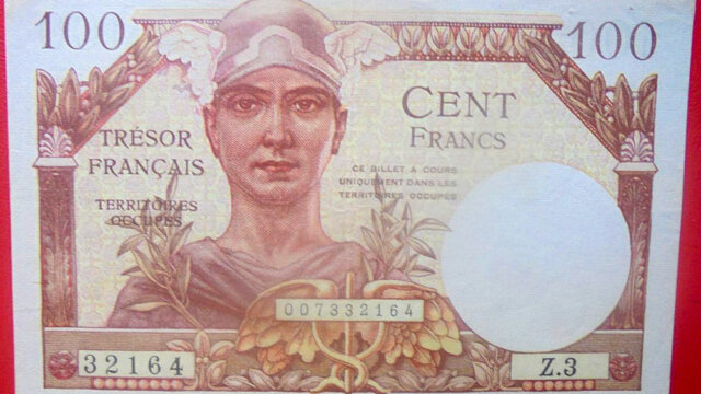 100 francs Trésor Français type 1947