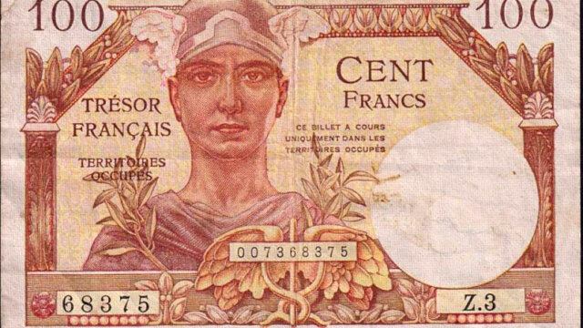 100 francs Trésor Français type 1947