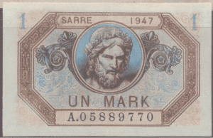 1 Mark Sarre type 1947