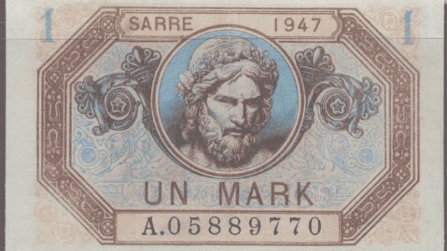 1 Mark Sarre type 1947