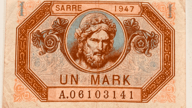 1 Mark Sarre type 1947