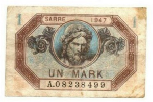 1 Mark Sarre type 1947