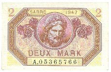 2 Mark Sarre type 1947