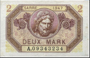 2 Mark Sarre type 1947