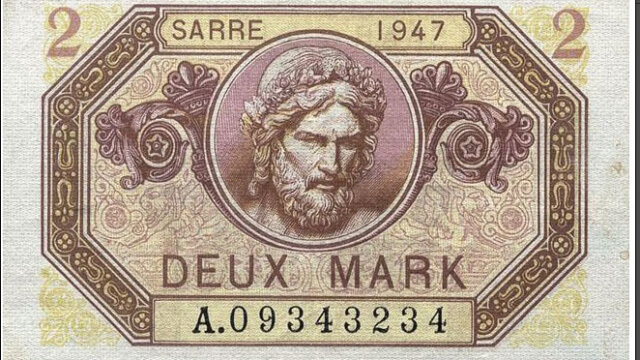 2 Mark Sarre type 1947