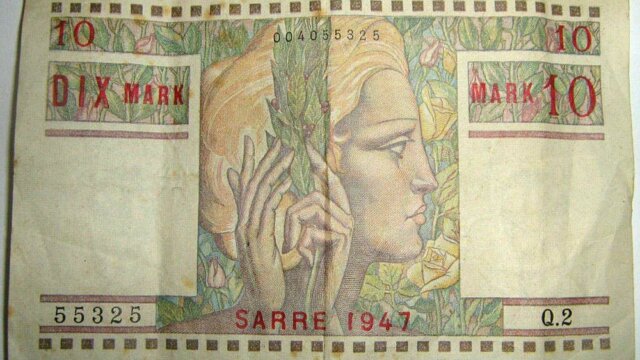 10 Mark Sarre type 1947