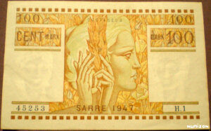 100 Mark Sarre type 1947