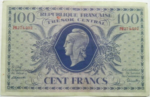 100 francs Marianne type 1943