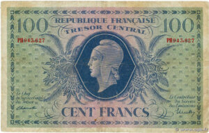 100 francs Marianne type 1943