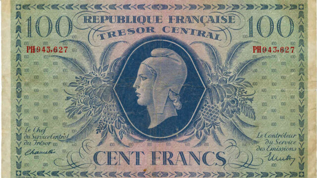 100 francs Marianne type 1943